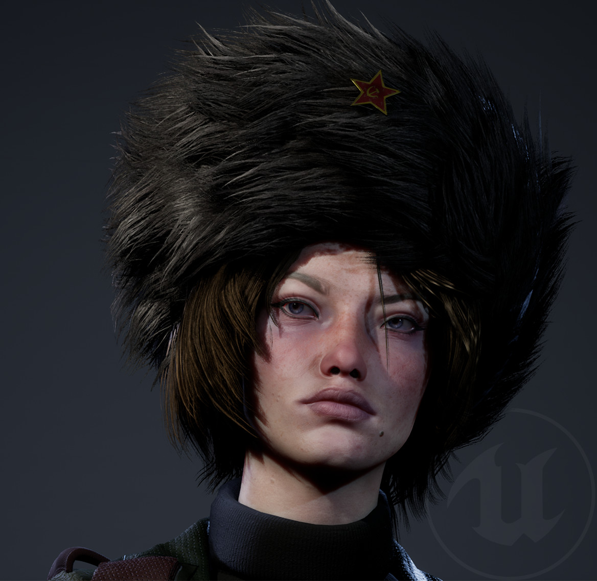 ArtStation Olga Iron Harvest Fan Art.