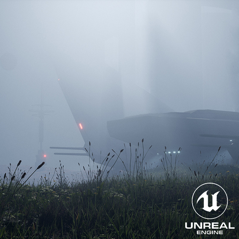 Kylo Ren Ship Environment / Unreal Engine