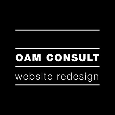 OAM Consult - Website Design and Visuals