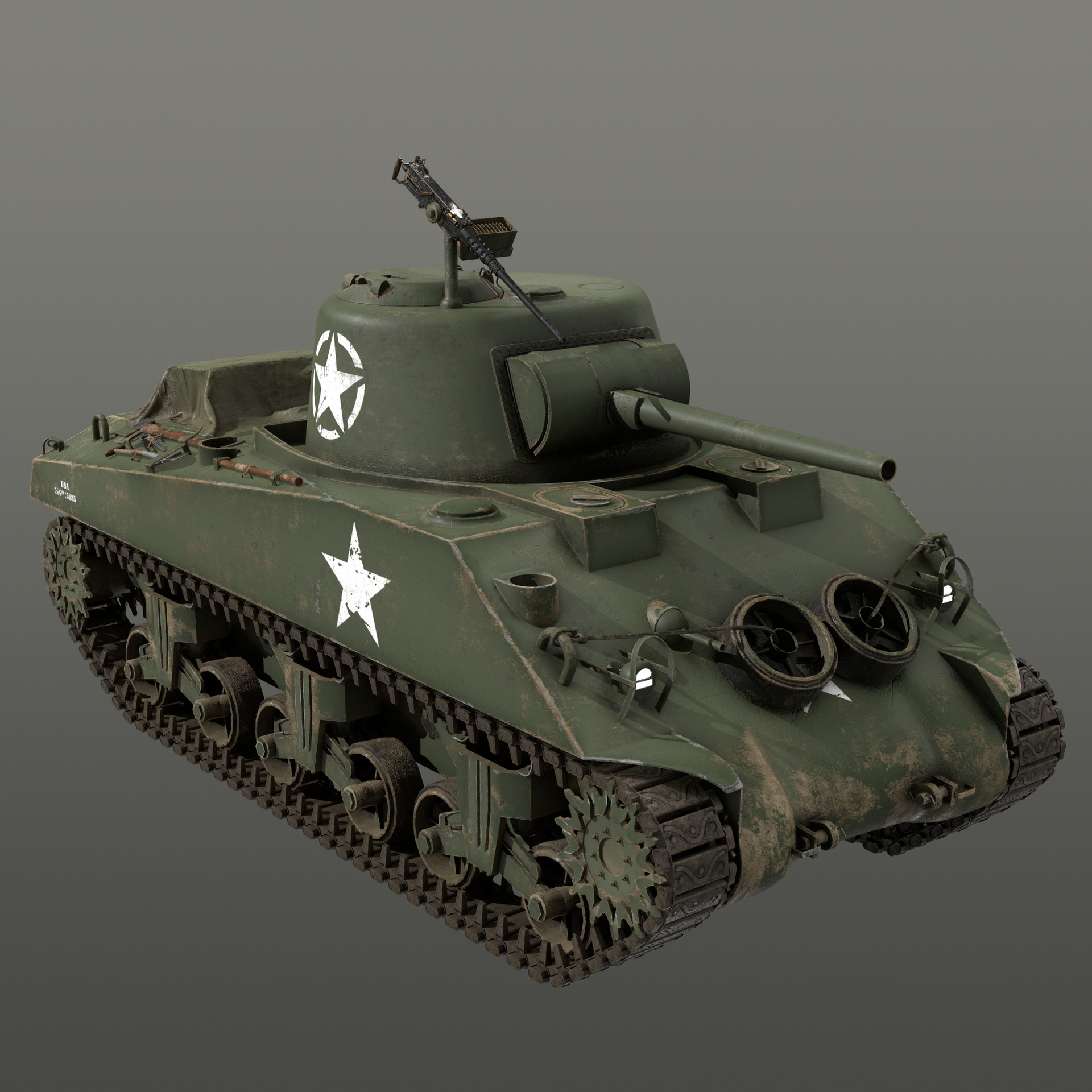 ArtStation - Sherman M4