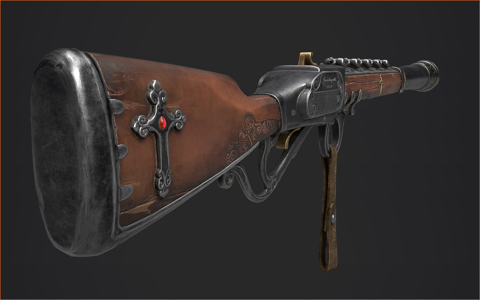 ArtStation - Blunderbuss - Outlandish shotgun concept