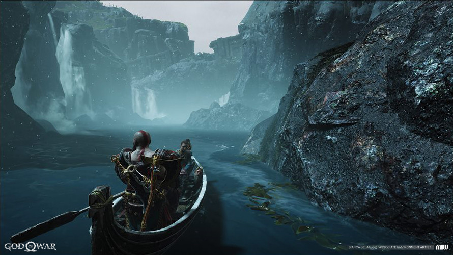 ArtStation - God of War Lake/Shores of Nine and Hail To The King!