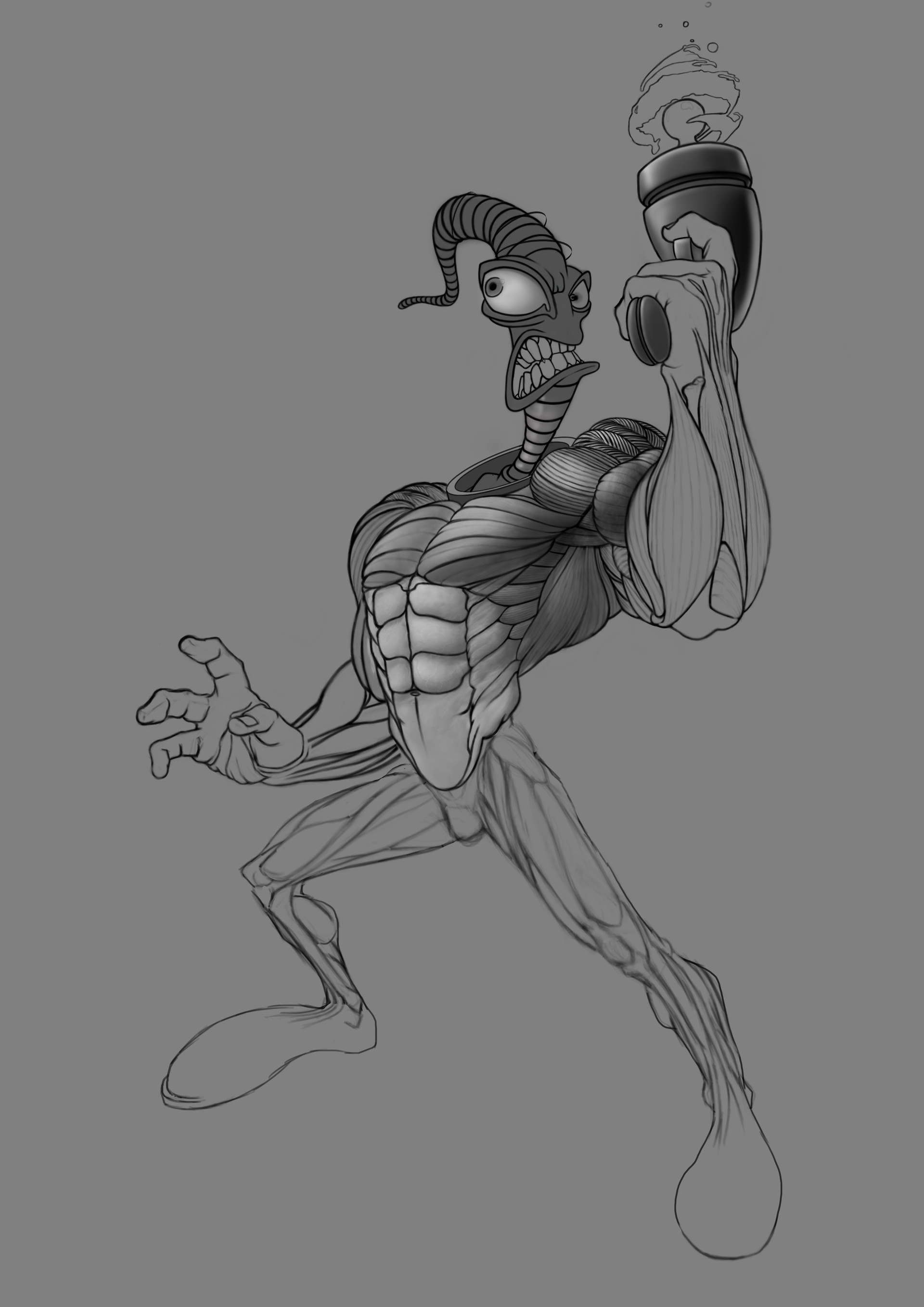 Julien Neiluj Decuigniere Earthworm Jim Snes Realistic Cover Wip Pretty quick earthworm jim, tried to how can jim breathe in space again??? earthworm jim snes realistic cover wip