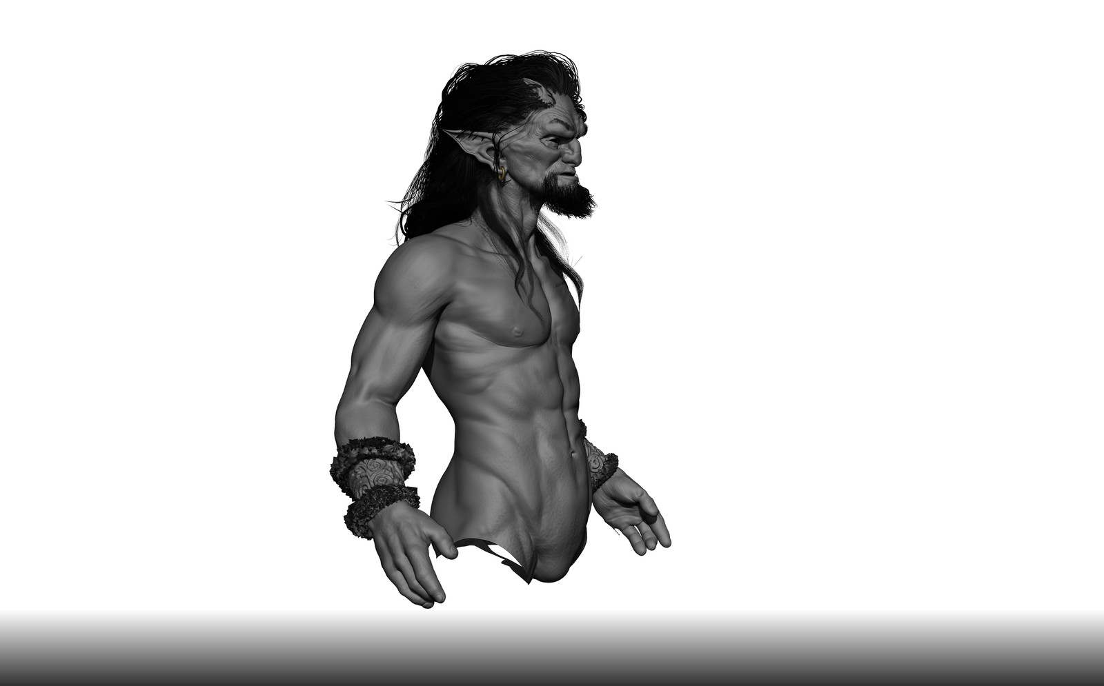 Centaur- skecth based  on the concept art by Rob Bliss