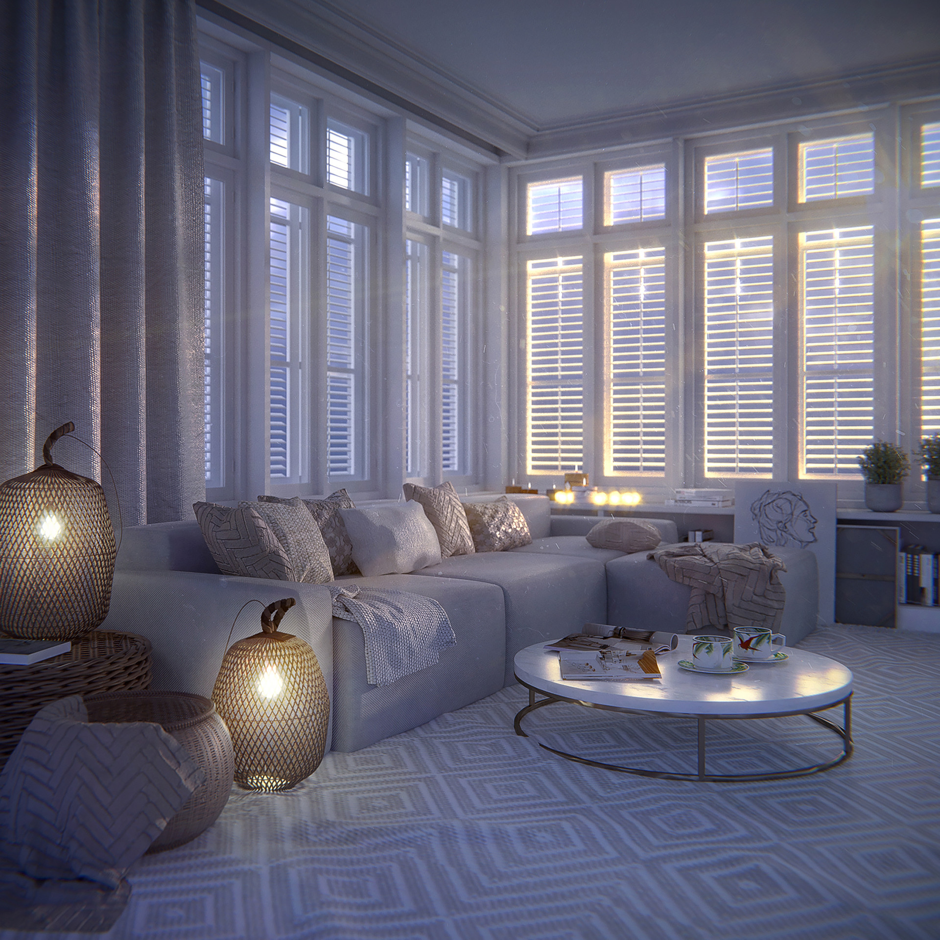 ArtStation - Cosy living room