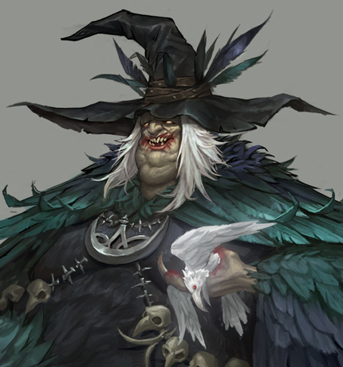 ArtStation - Crow witch