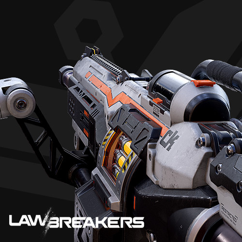 ArtStation - Lawbreakers Flamethrower LMG