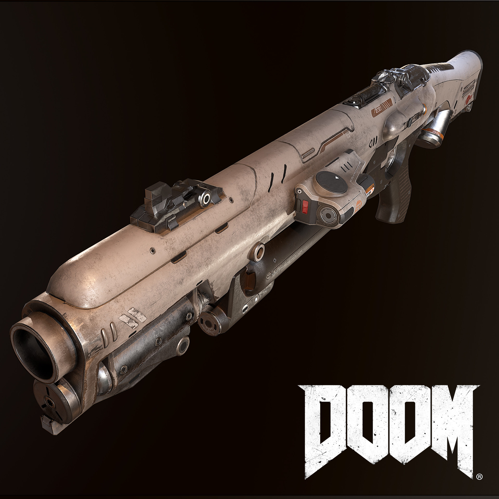 ArtStation - Doom Shotgun