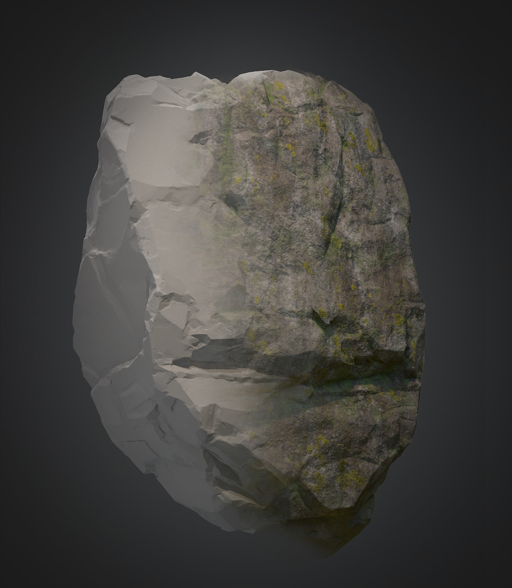 ArtStation - Rock studies