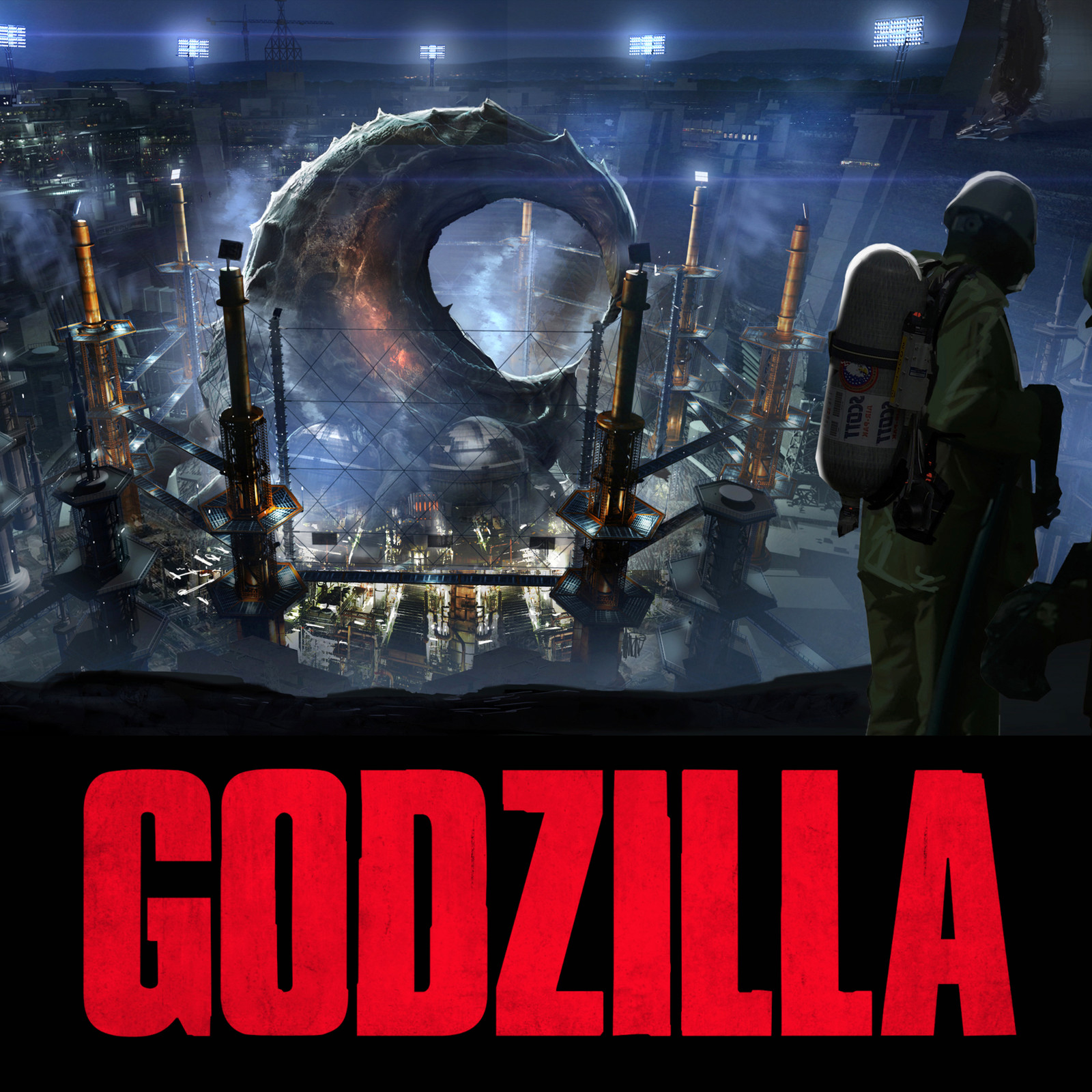Godzilla - Cocoon containment facility 