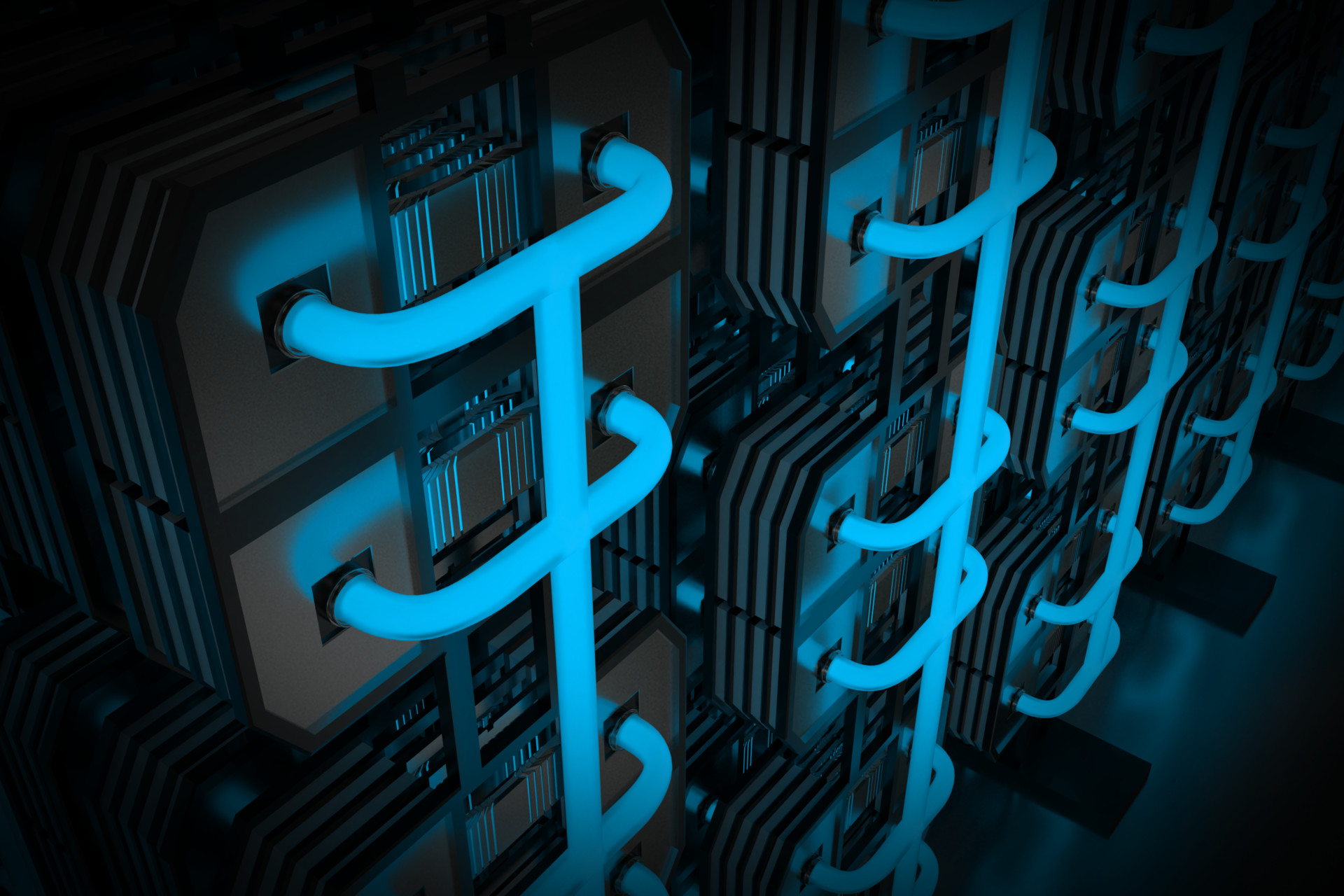 ArtStation Sci fi computer server ArtStation Sci fi computer server