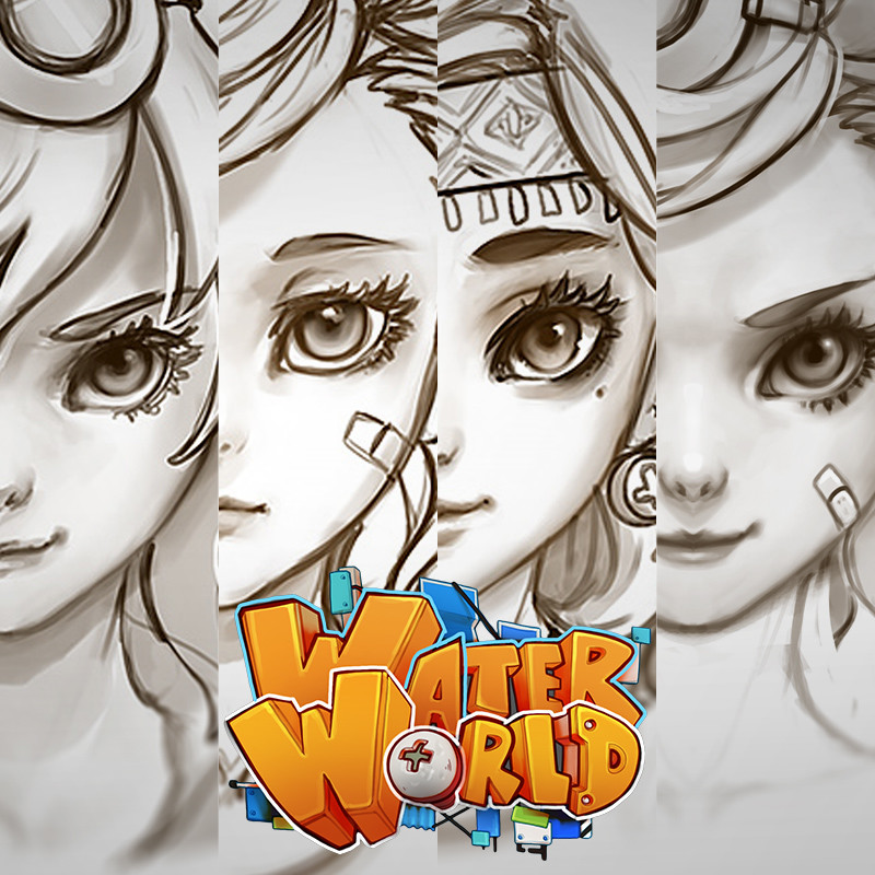 WaterWorld - Mee Face Concepts
