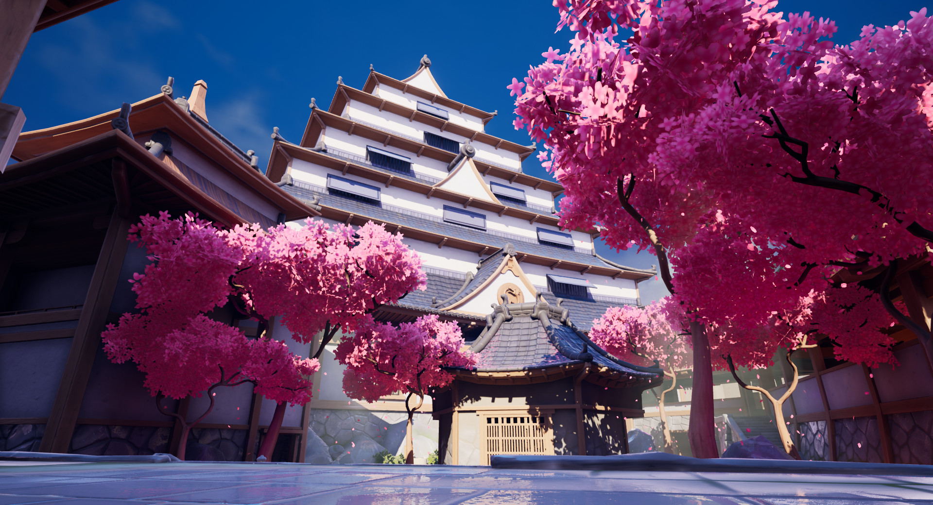 ArtStation - Overwatch FanArt - Hanamura - Unreal Engine 4