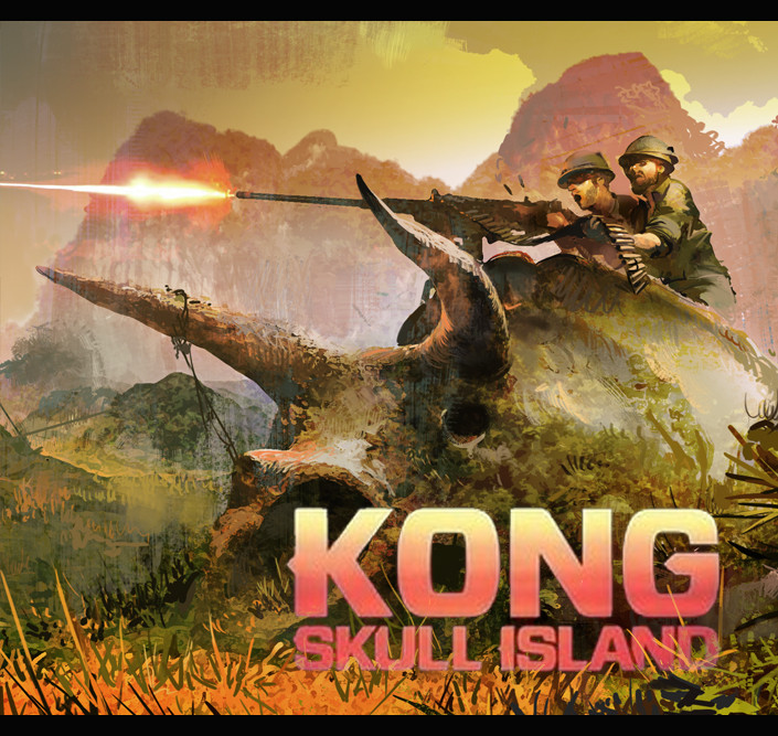 Artstation Kong Skull Island Concept Art 1