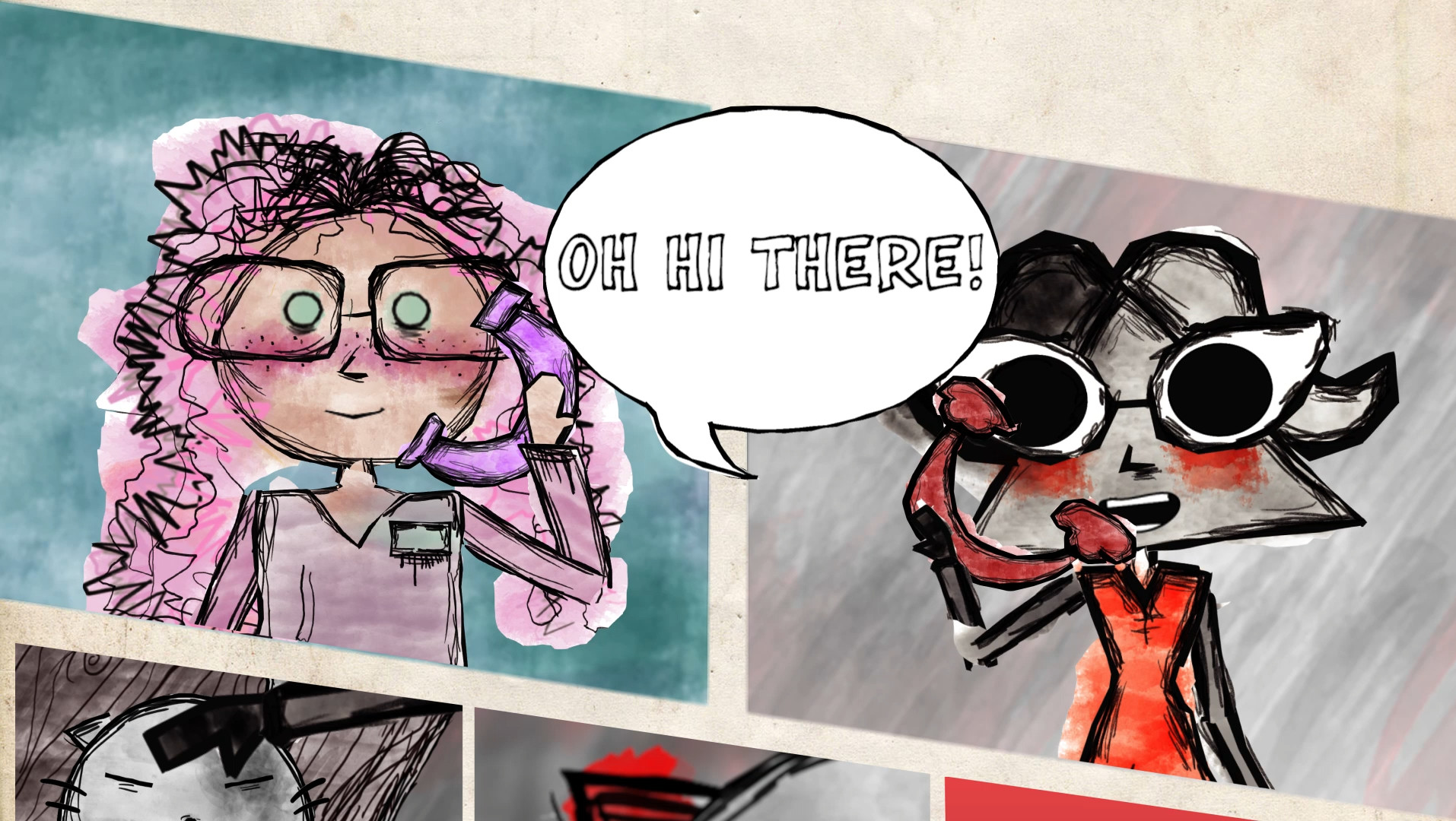 ArtStation An absurd day at the Vet