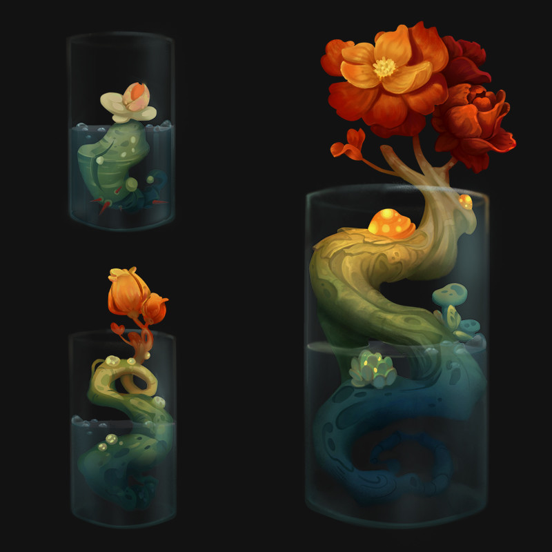 ArtStation - Water plant concept art