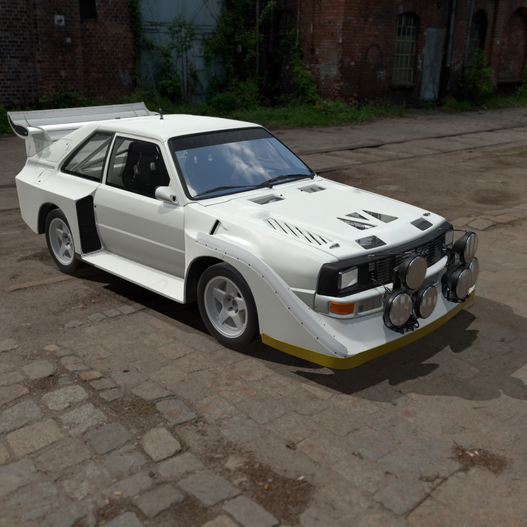 Audi Quattro Rally Car