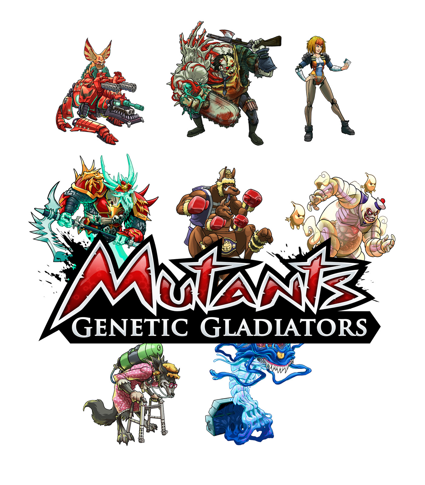 Mutants - Character designs 1