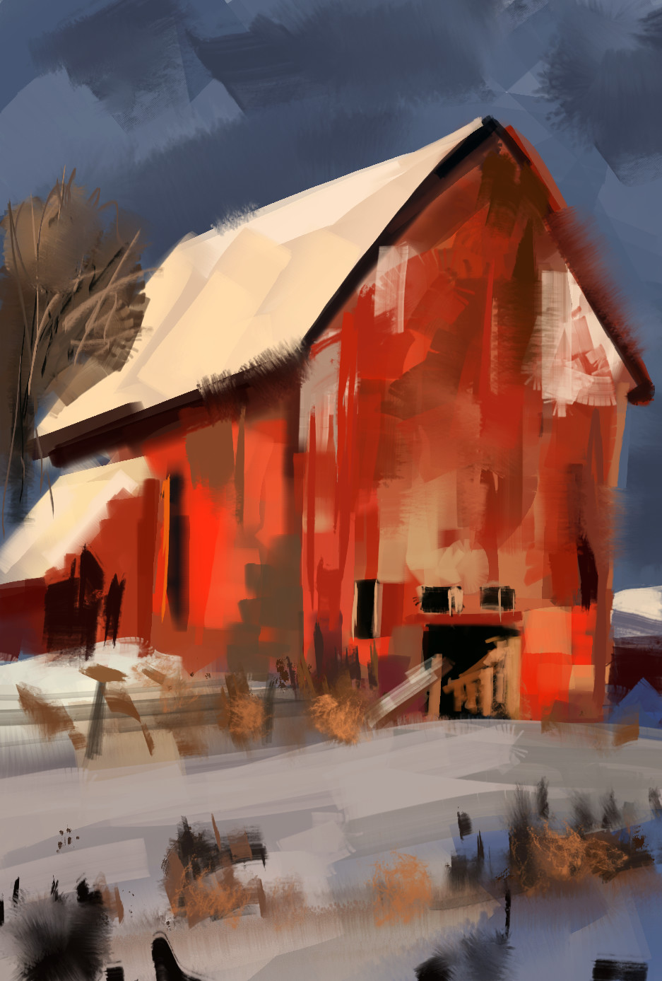20 minute study painting