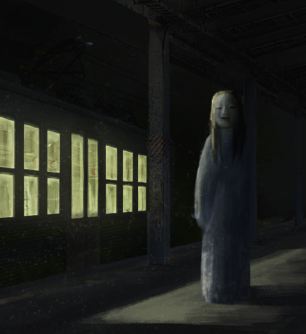 ArtStation - Horror Game Conceptart:Kisaragi-Station