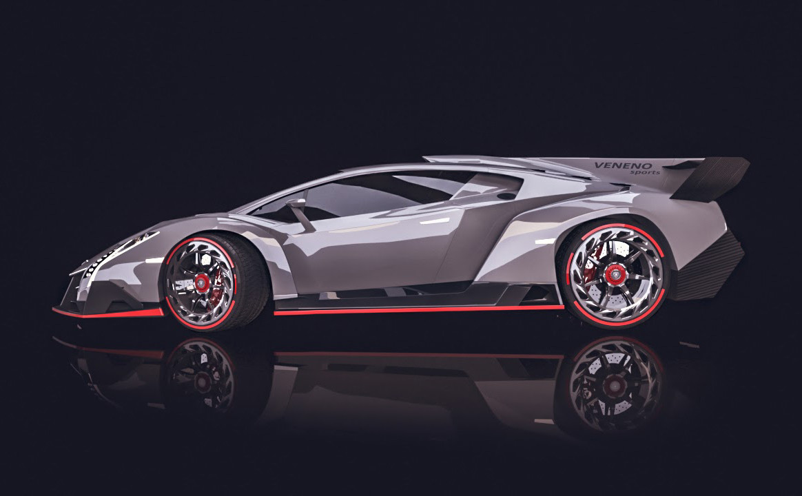 ArtStation - Lamborghini Veneno