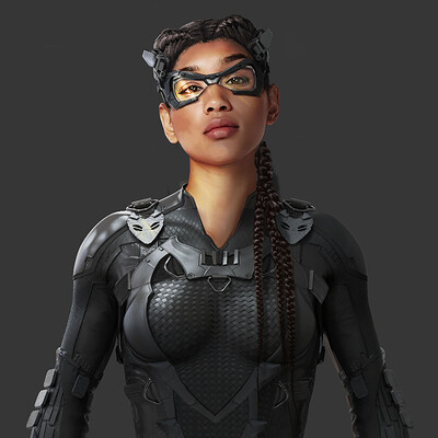 Xander smith catwoman conceptpainting1 v5c 3dprintableparts
