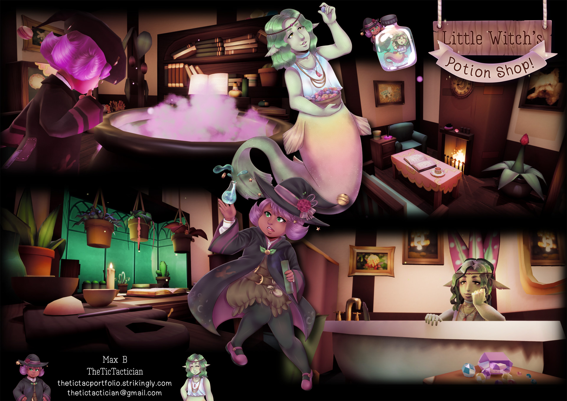 Max B - Little Witch's Potion Shop! (Characters)