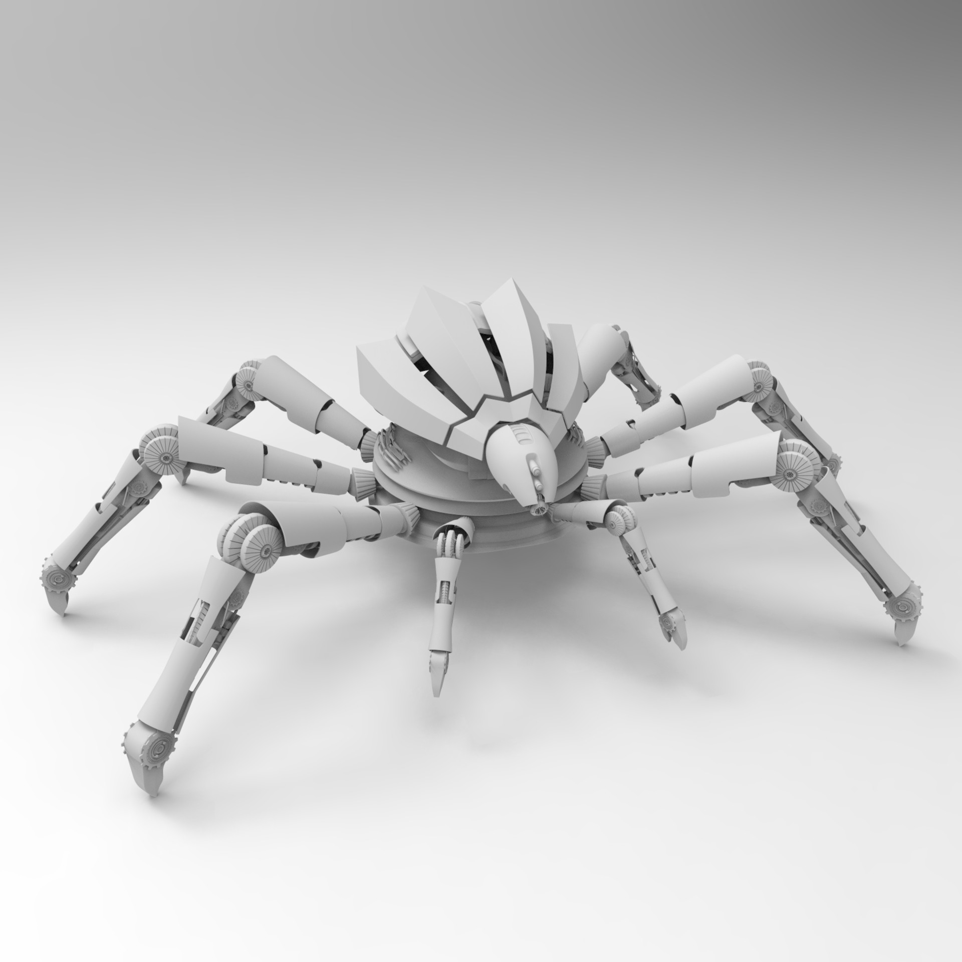 ArtStation - Mechanical Spider