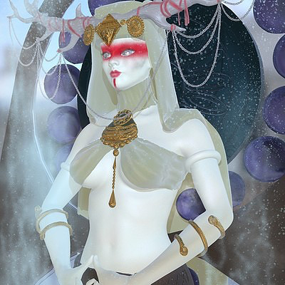 Winters Priestess - Inspired by  Natasa Ilincic