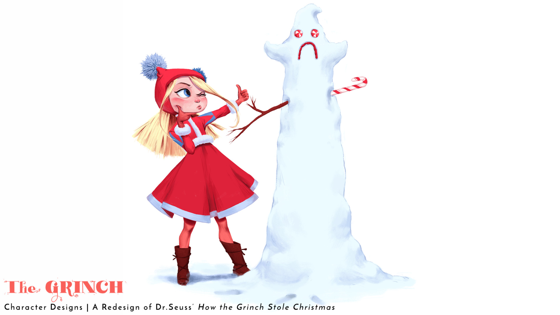 How The Grinch Stole Christmas' Redesign Project: Cindy Lou-Who, Kim G...