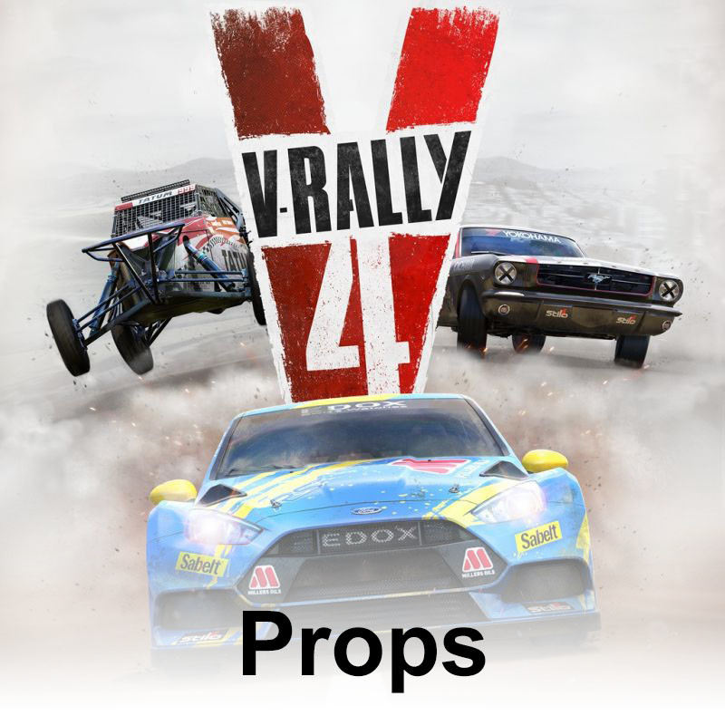 ArtStation - V-Rally 4 - Props