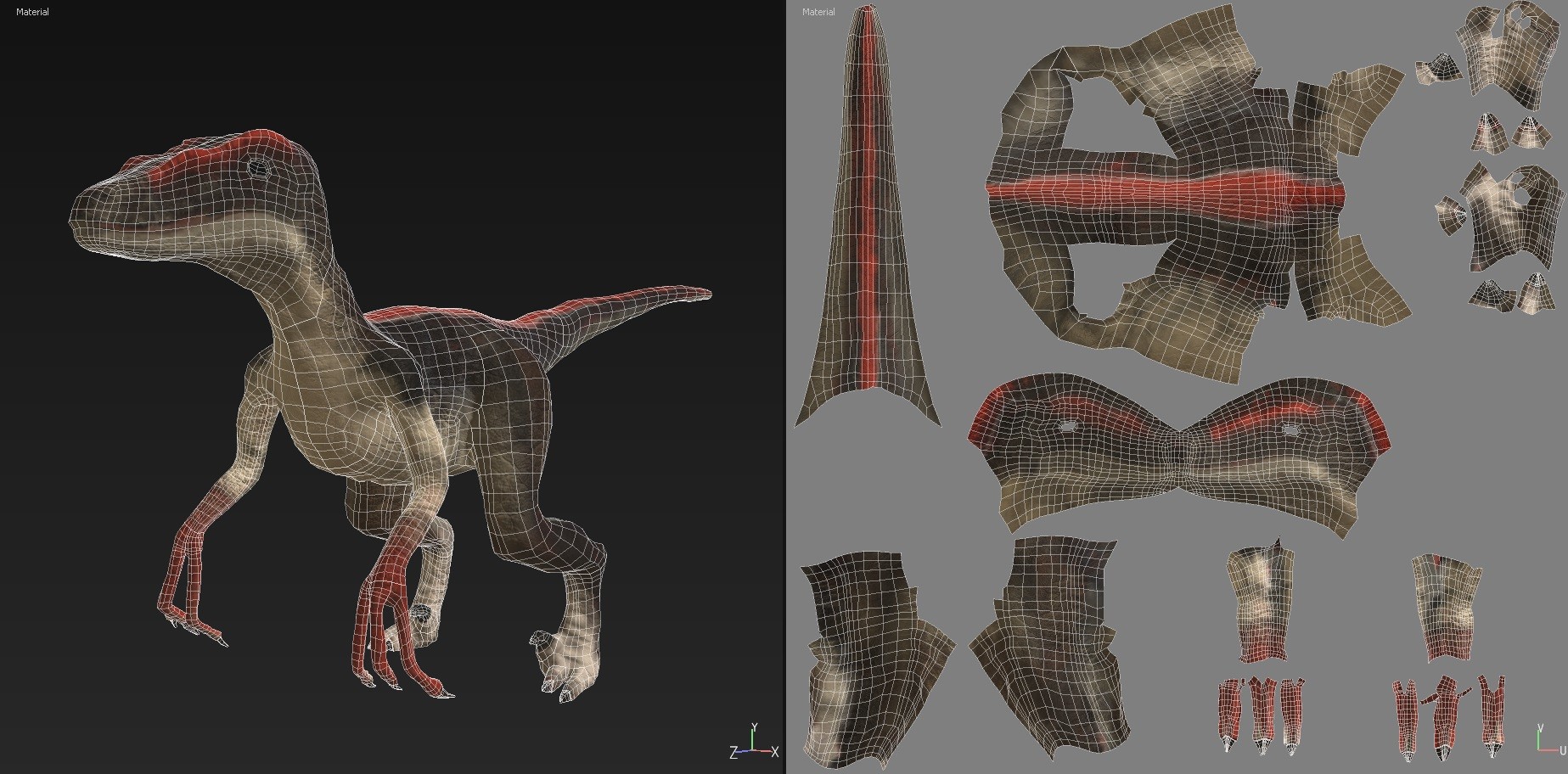 ArtStation - Velociraptor