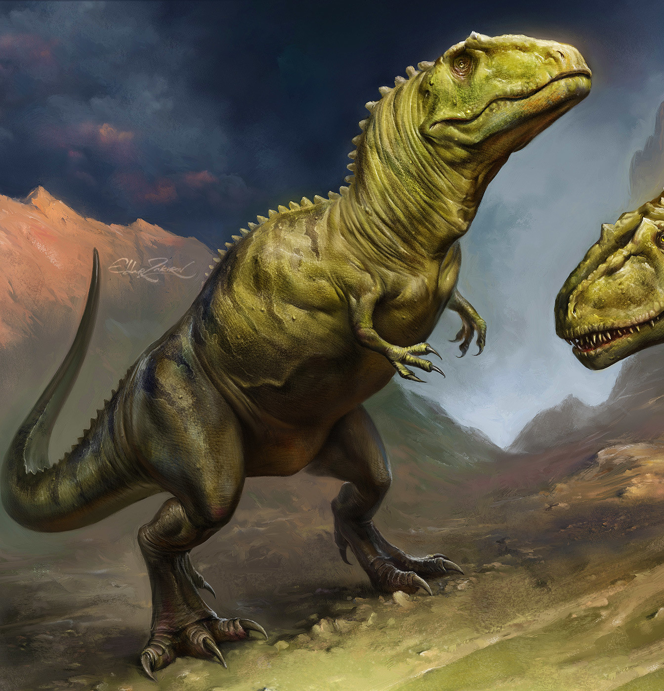 Большой динозавр хищник. Гигантозавр Jurassic. Тираннозавр и гигантозавр. Хищные динозавры гигантозавр. Динозавр Гиганотозавр.