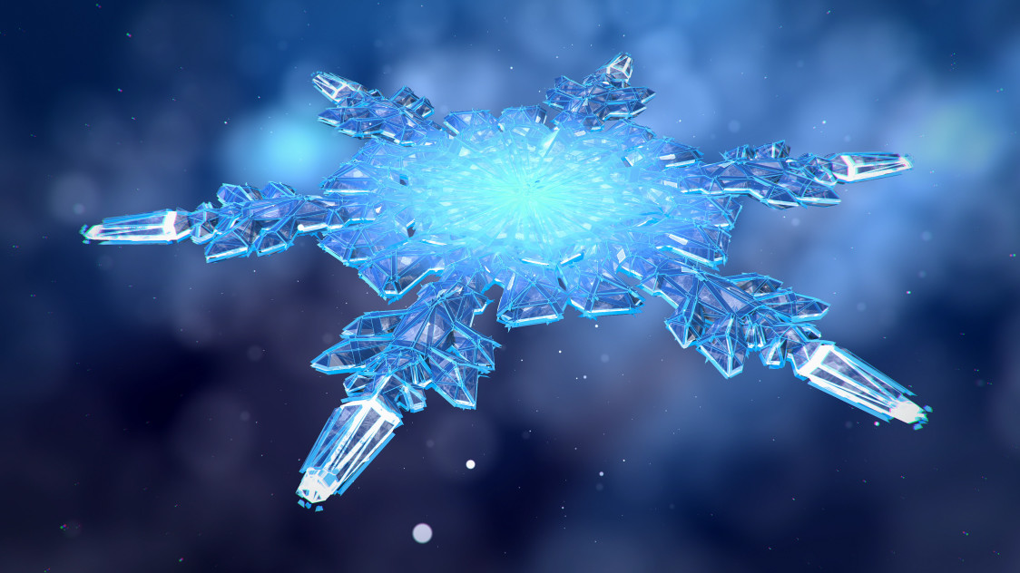 ArtStation - Snowflake Growth Shot 01 Preview