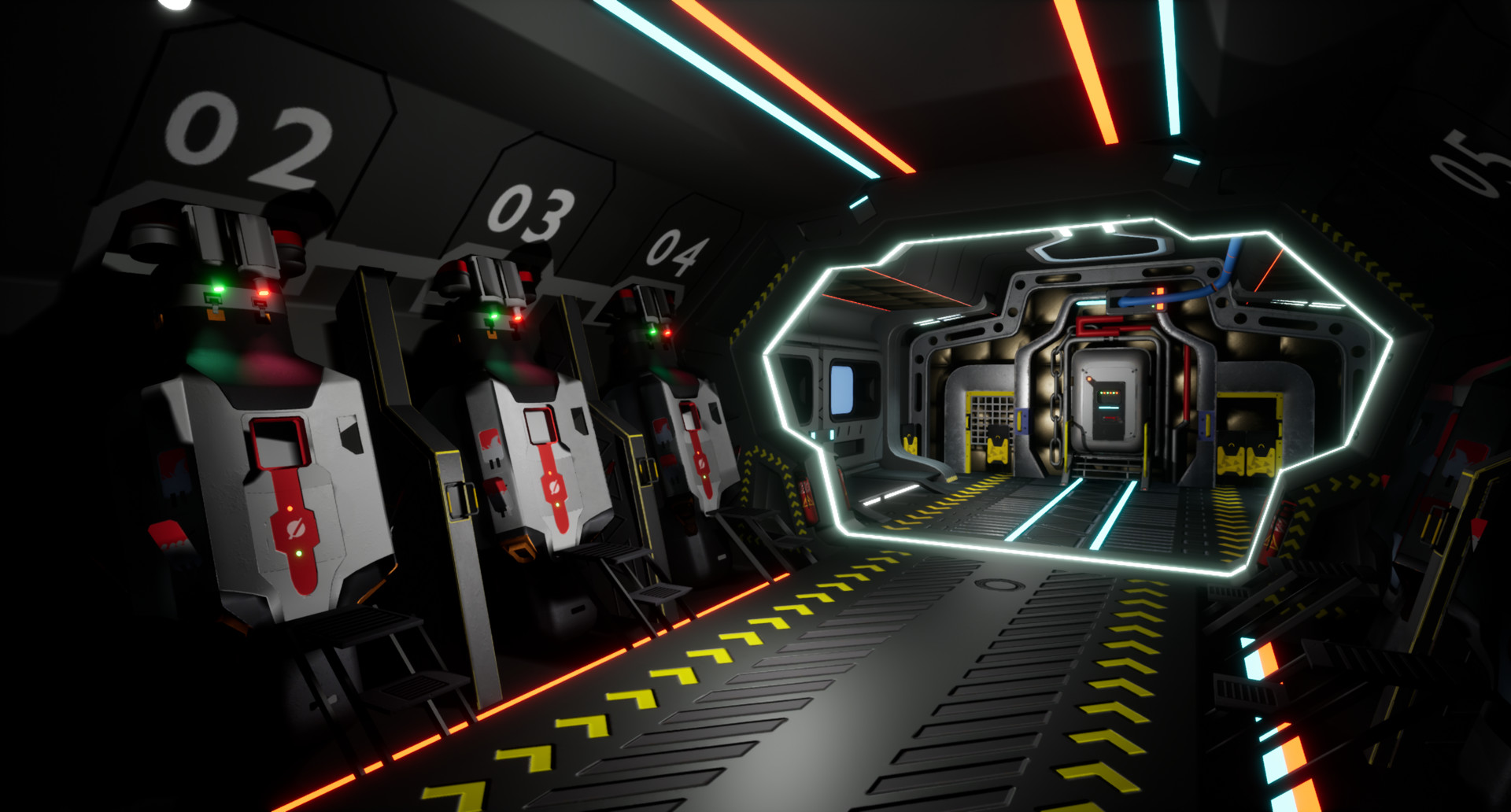 Artstation Titanfall 2 Spaceship Interiors Rakesh Teli