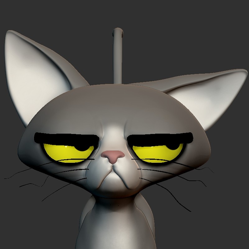 Angry Cat speed sculpt