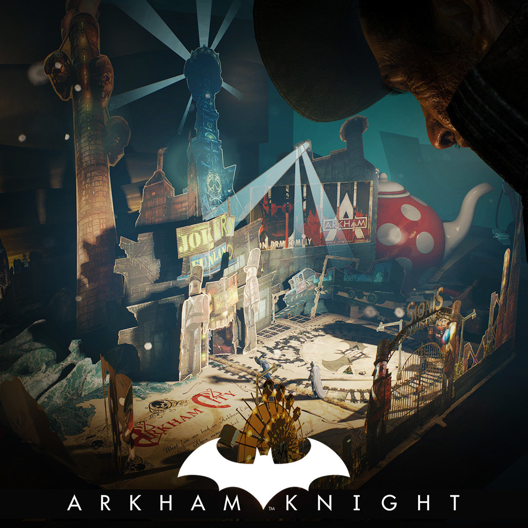 Batman Arkham Knight - Mad Hatter popup book - Arkham City