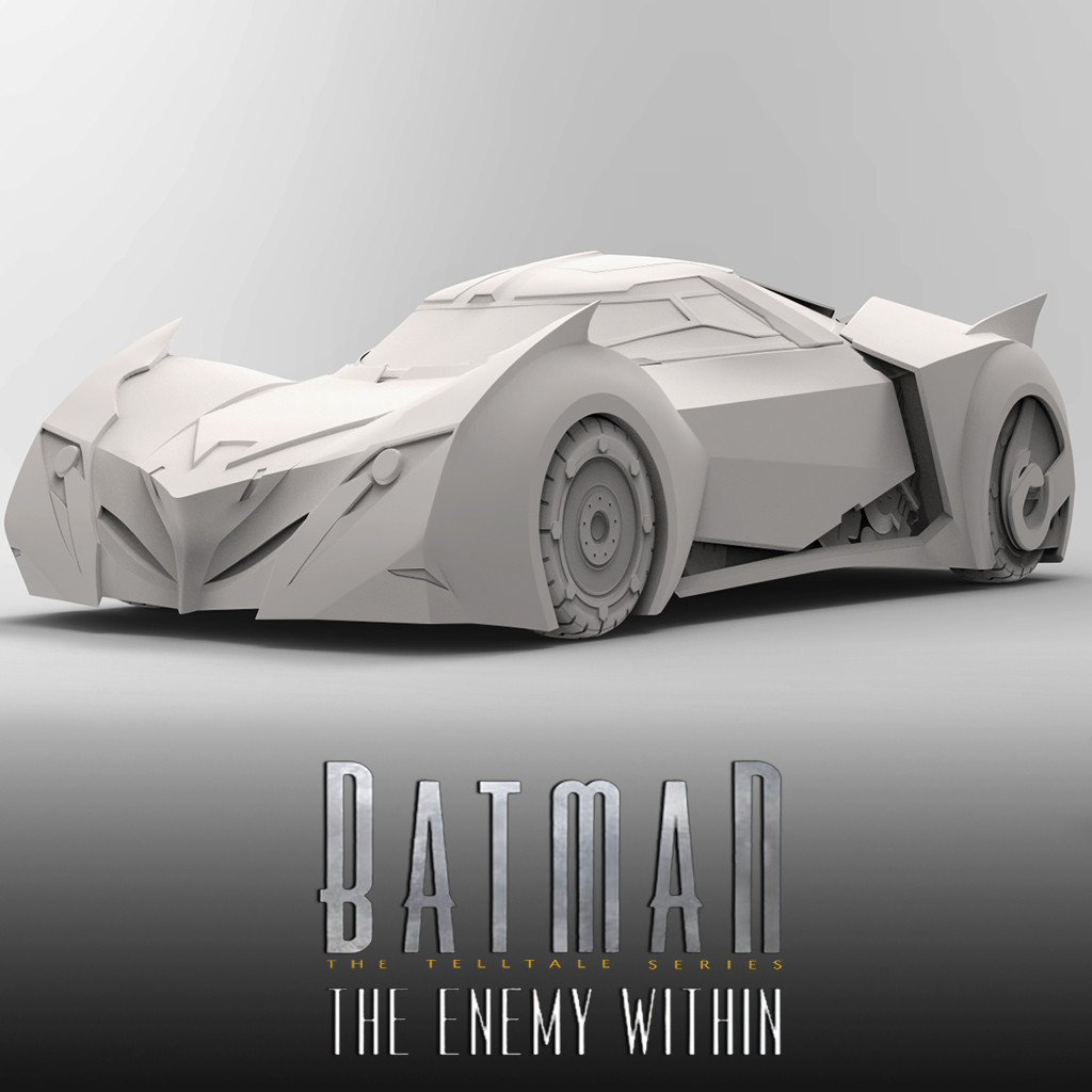 ArtStation - Batman: The Telltale Series - Batmobile