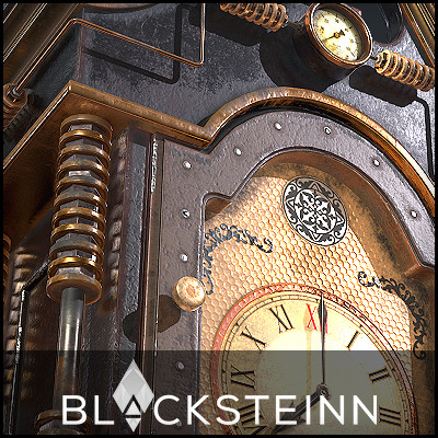 ArtStation - Steampunk Clock