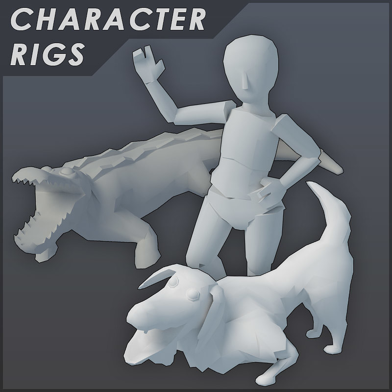 Character and Animal Rigs