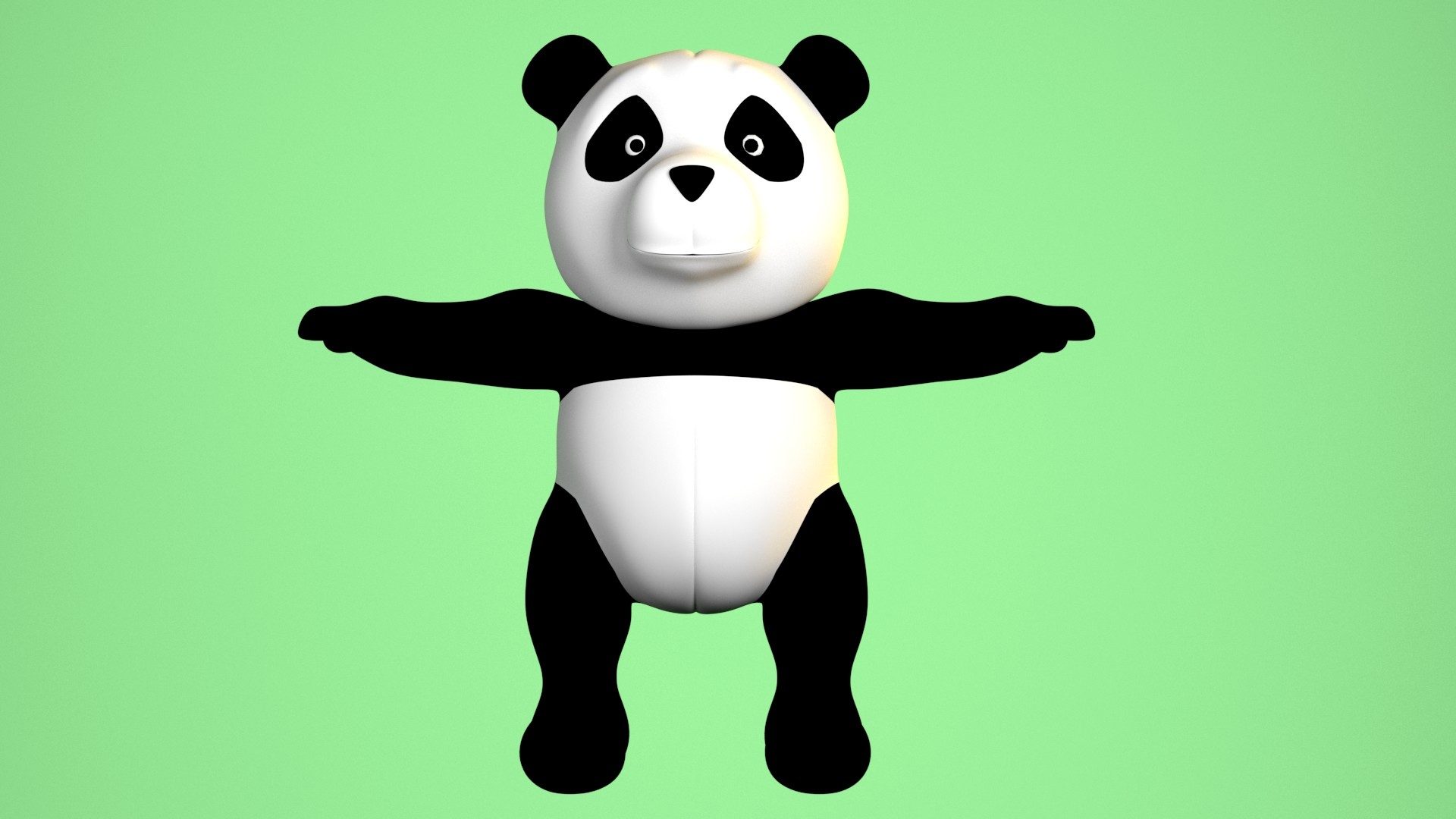 ArtStation - Panda Doll