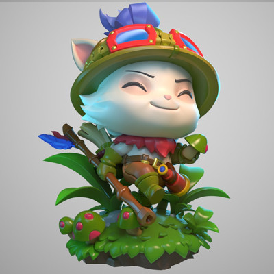 Artstation - Teemo Figure