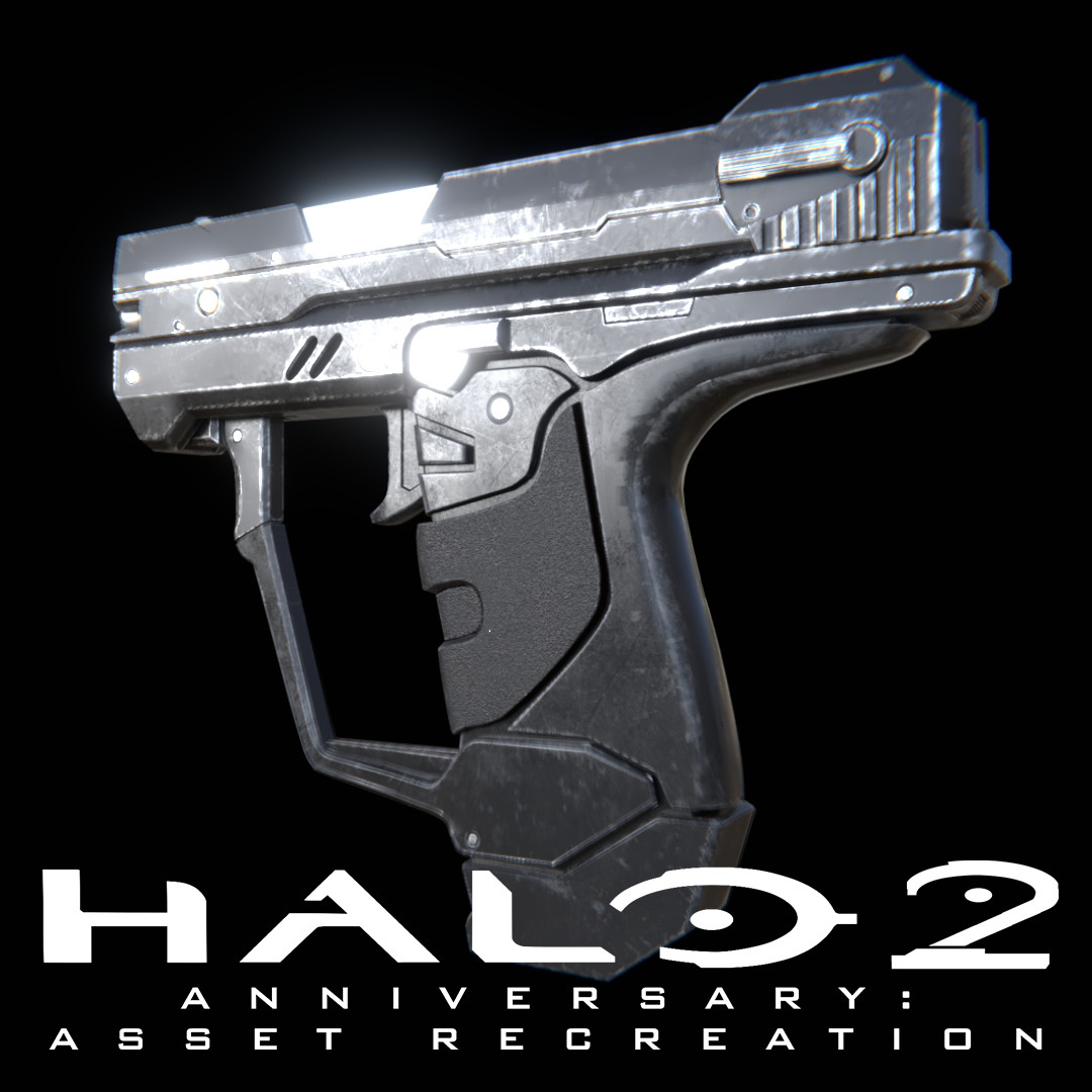 HALO Anniversary M6C Magnum By SagittariusArtworks On