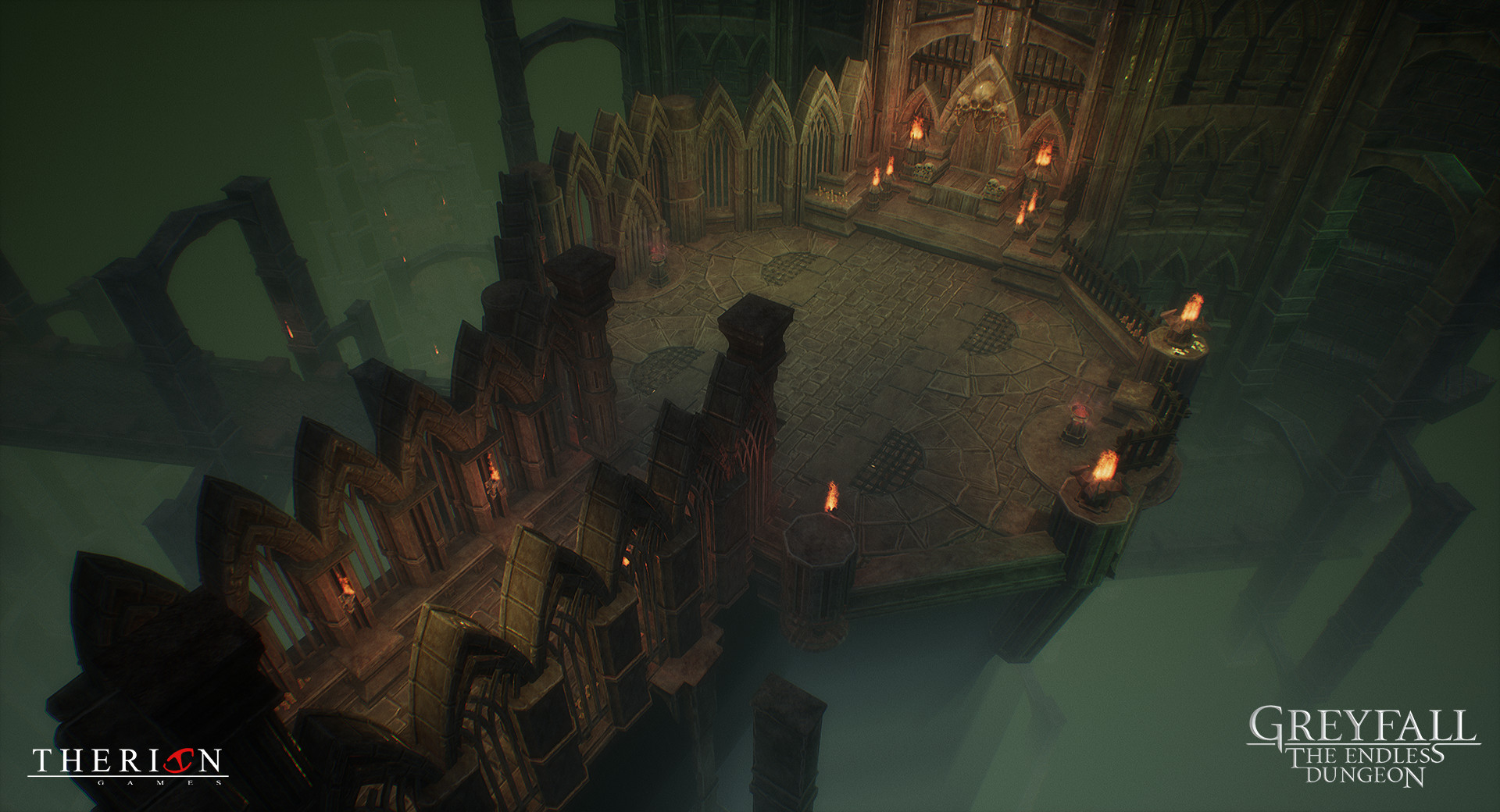 ArtStation - Environment Design and Lighting - Boss Chamber