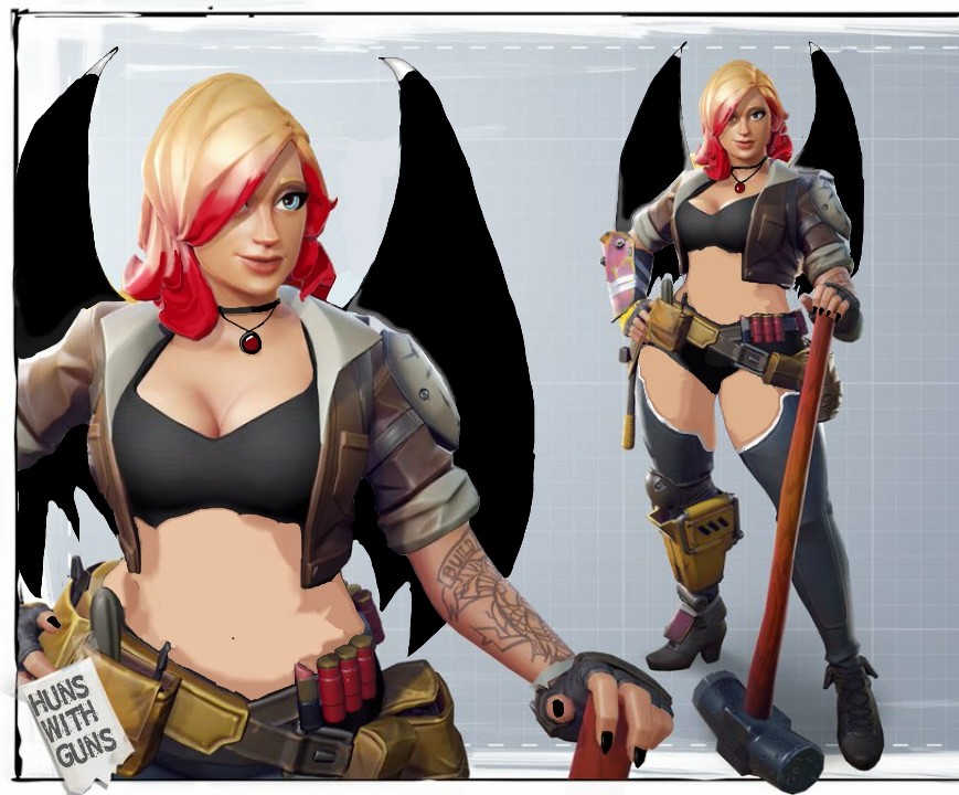 Artstation Fortnite Succubus Penny Roman Khaganate