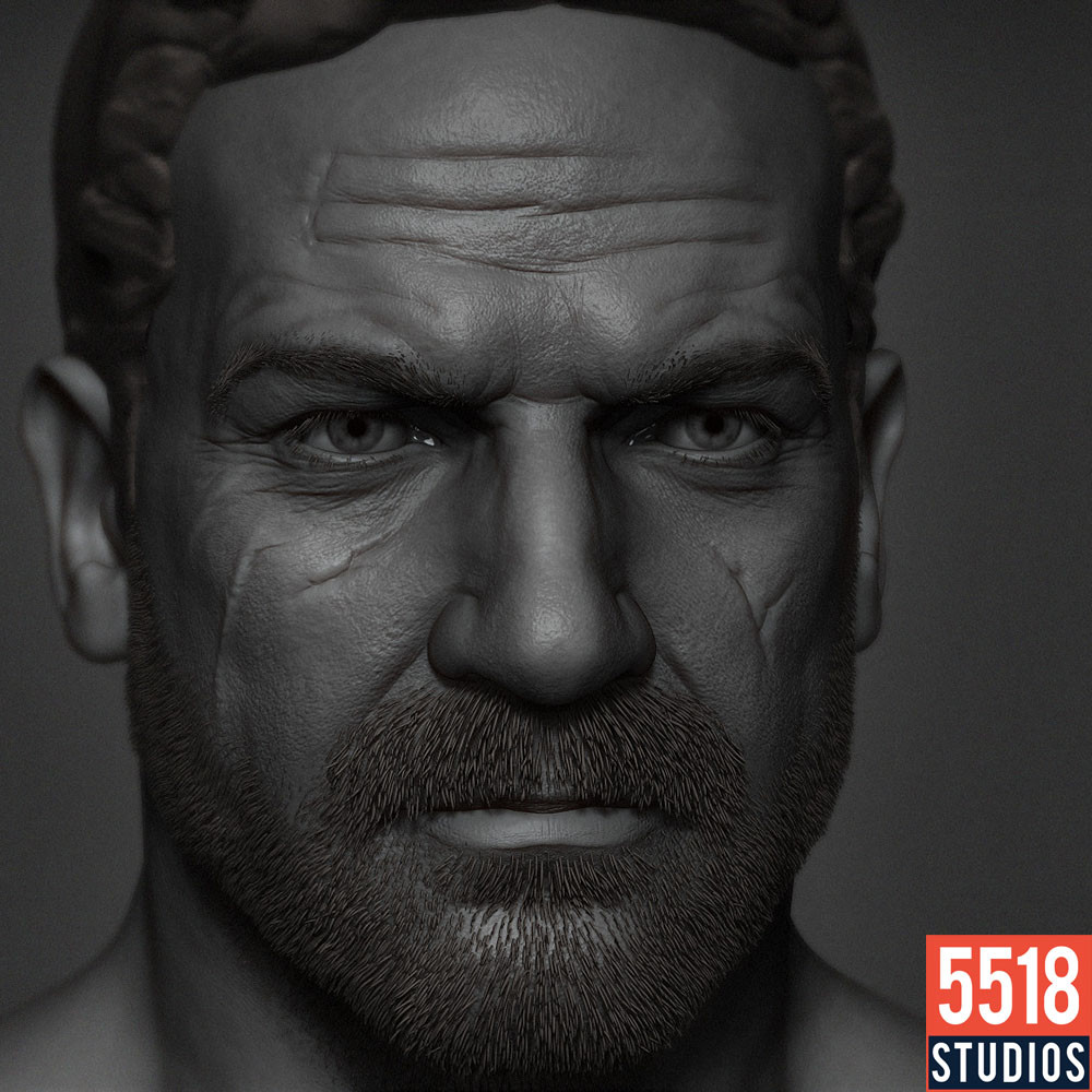 ArtStation - 3D Head. Sculpt.