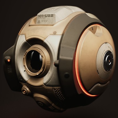 Service Drone - Unreal Engine (Game Ready)