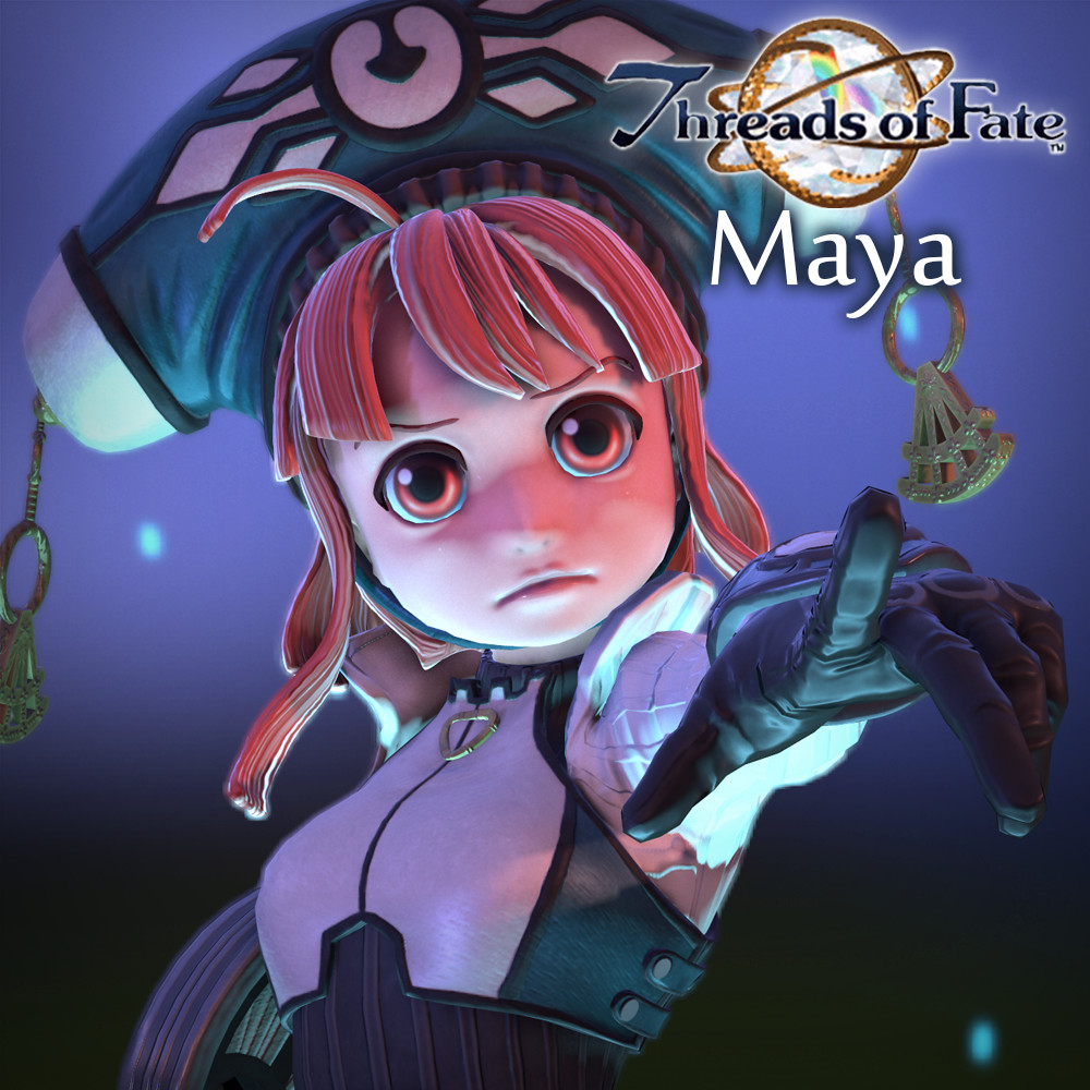 ArtStation - Maya - Threads of Fate - Retrogasm 2018