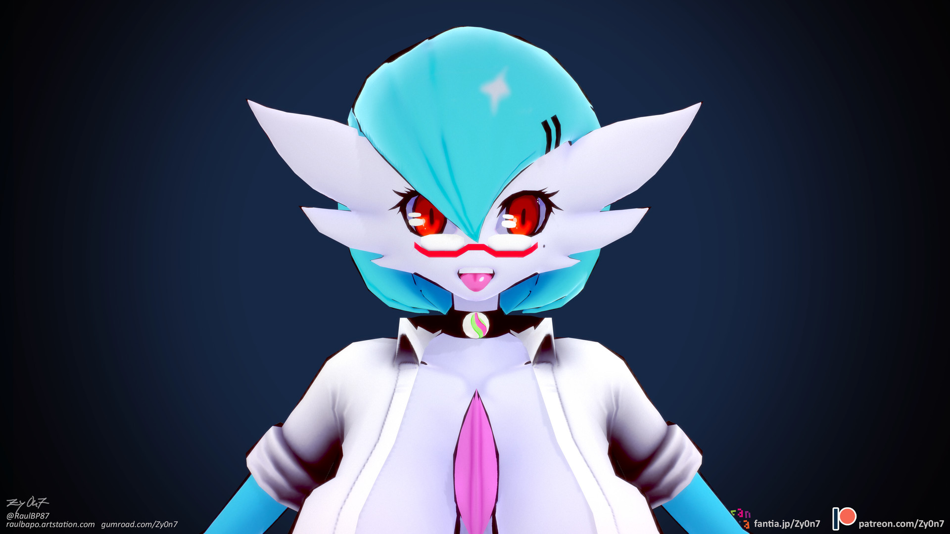 ArtStation - Scientist Gardevoir