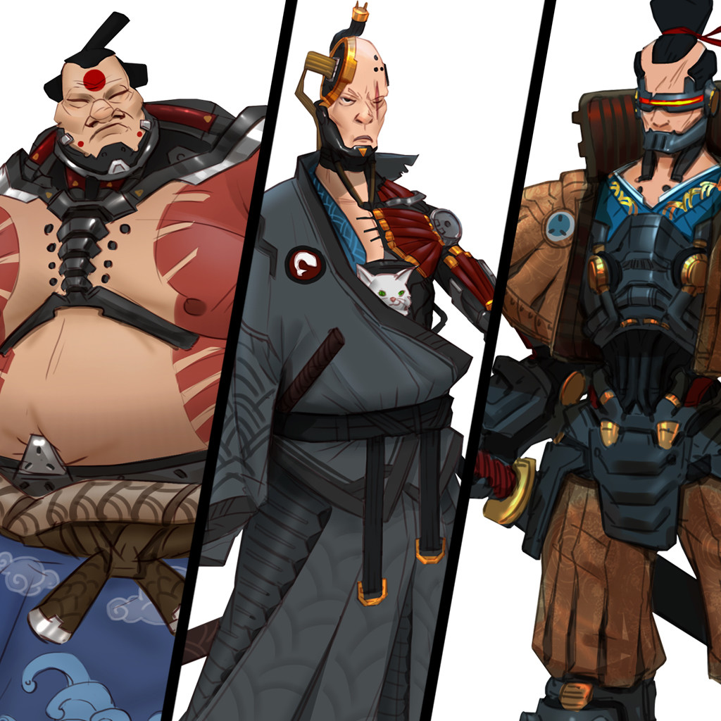 ArtStation - Sci-fi Japan set